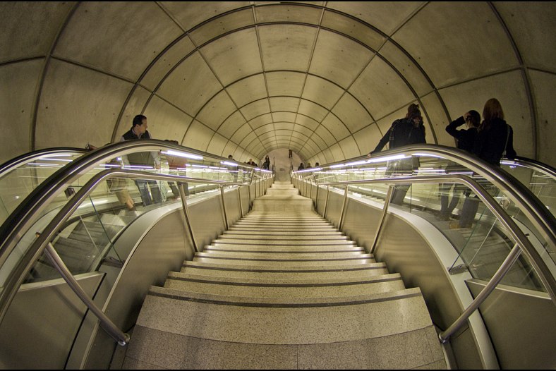 Metro Bilbao Stairs